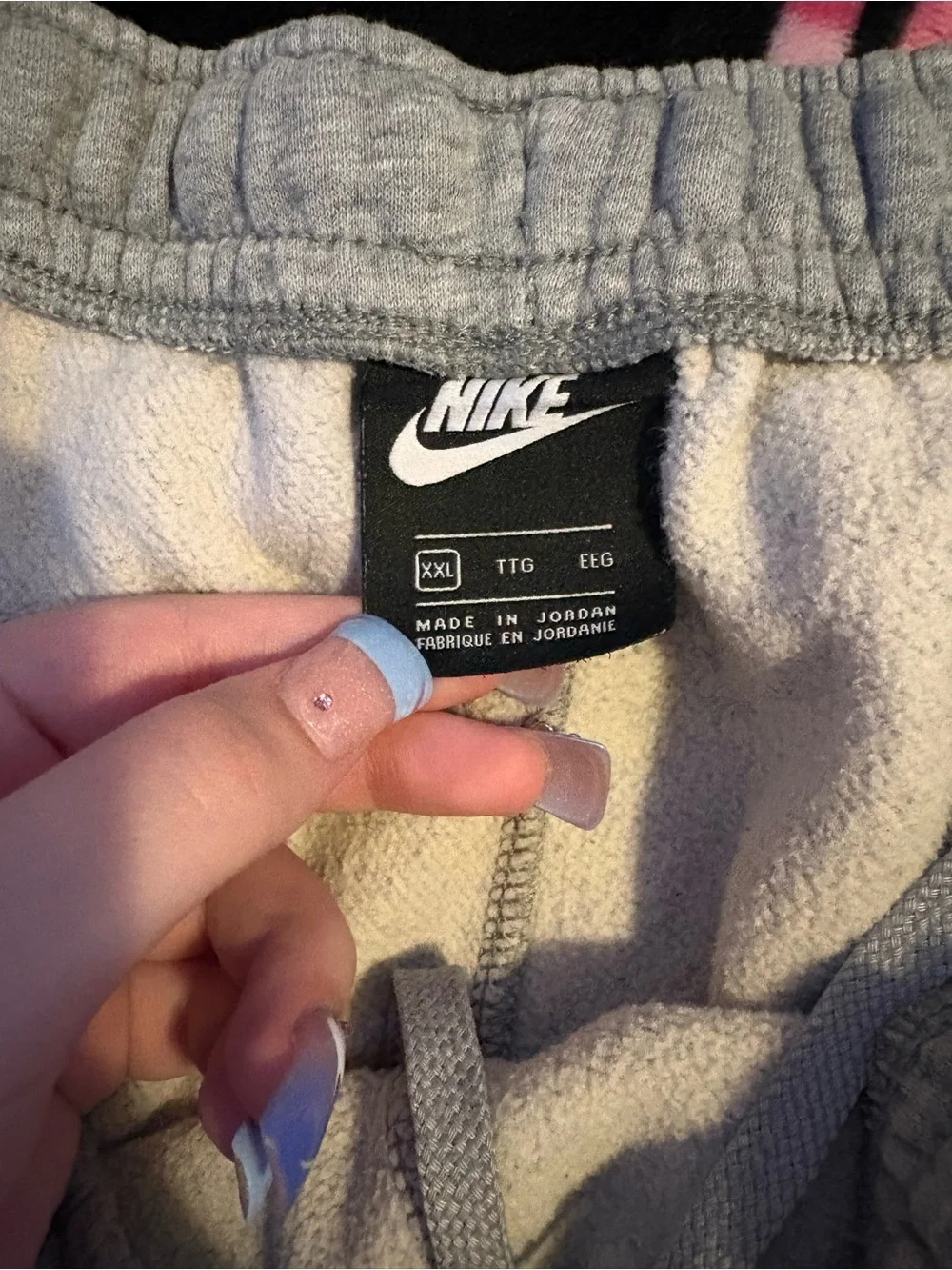 Nike Gray Heathered Men's Sweat Joggers